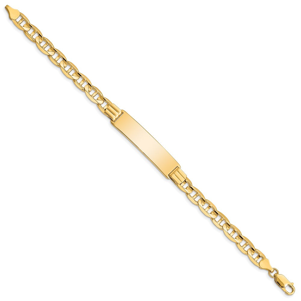 8 Zoll 14K Anker Id Armband