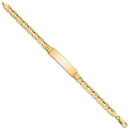 8 Zoll 14K Anker Id Armband