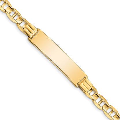 8 Zoll 14K Anker Id Armband