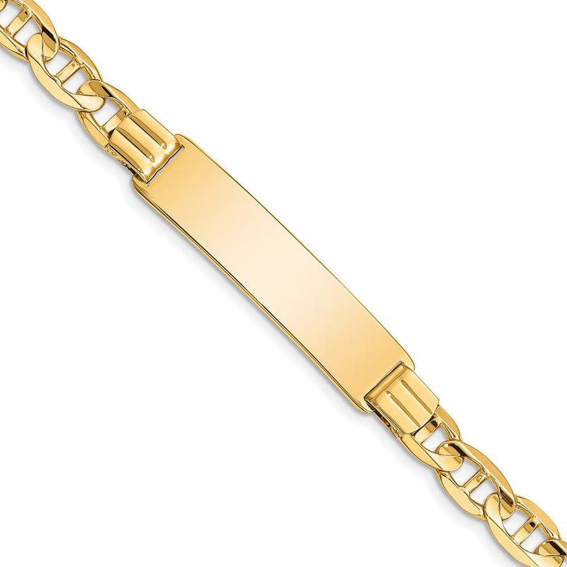 8 Zoll 14K Anker Id Armband