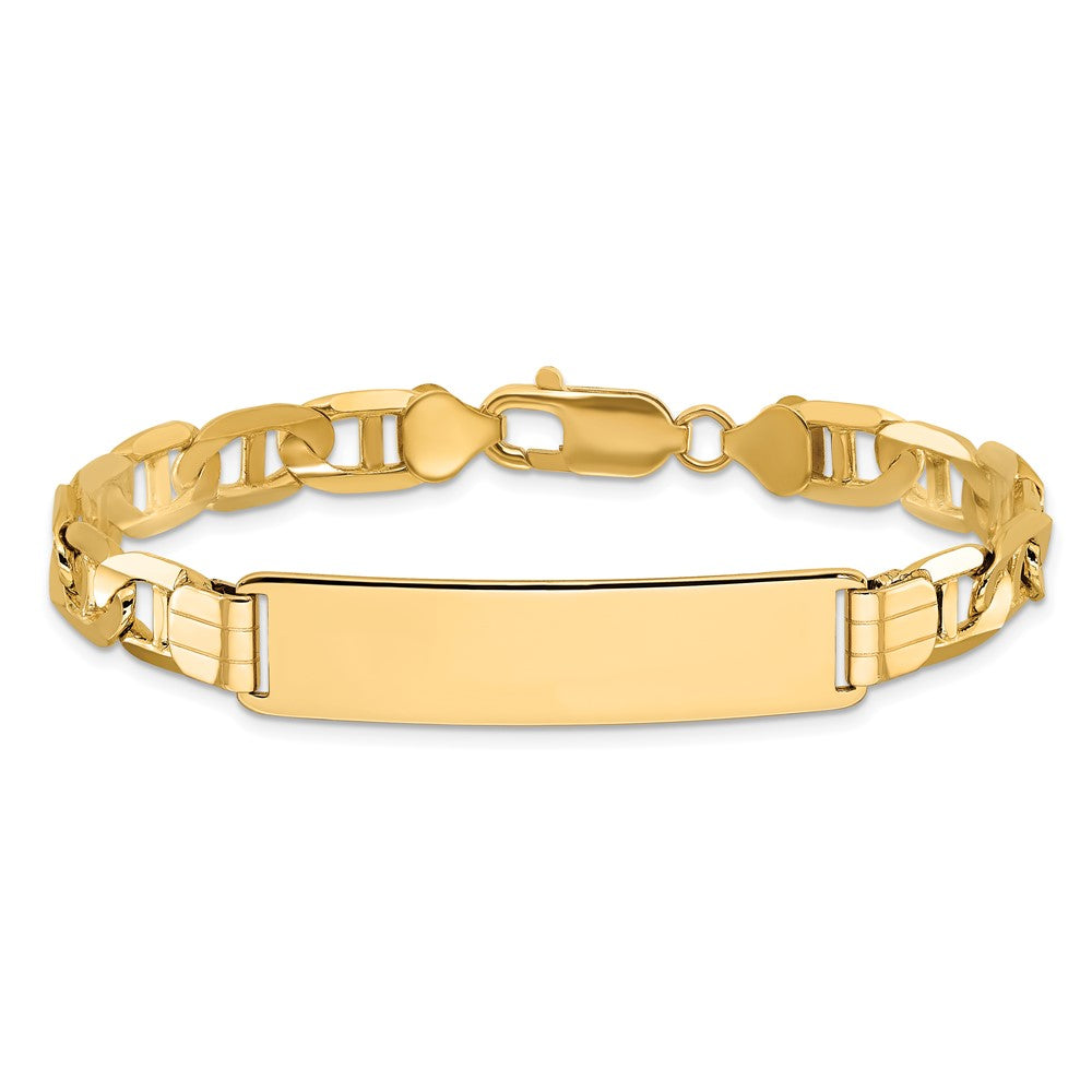 8 Zoll 14K Anker Glieder Id Armband