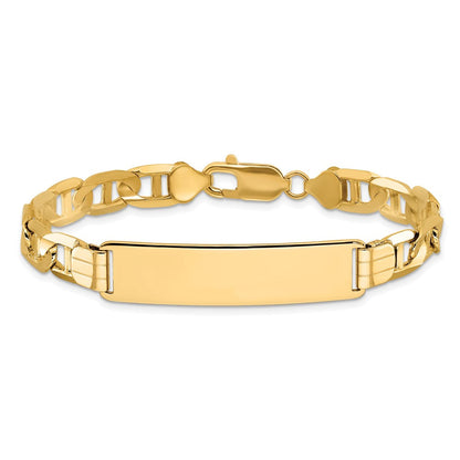 8 Zoll 14K Anker Glieder Id Armband