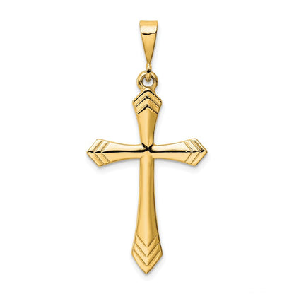 14K Gelbgold Passionskreuz-Anhänger