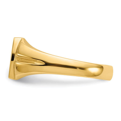 585 Gelbgold Siegelring
