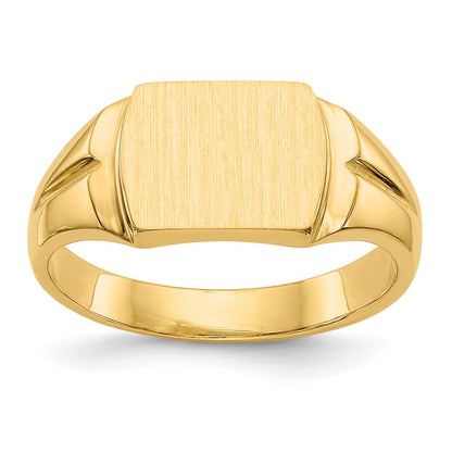 585 Gelbgold Siegelring