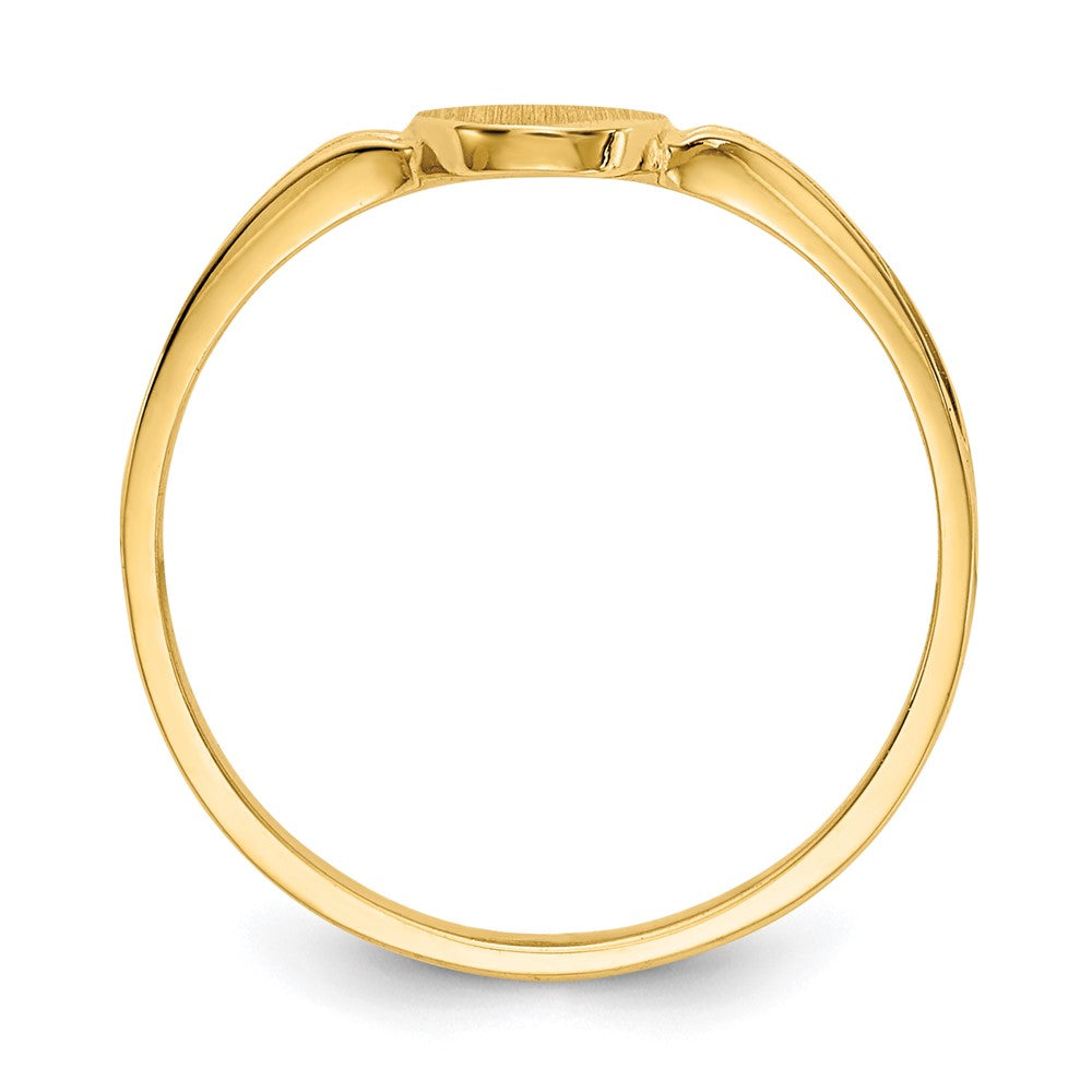 14K Gelbgold Siegelring