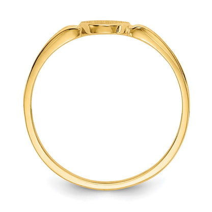 14K Gelbgold Siegelring