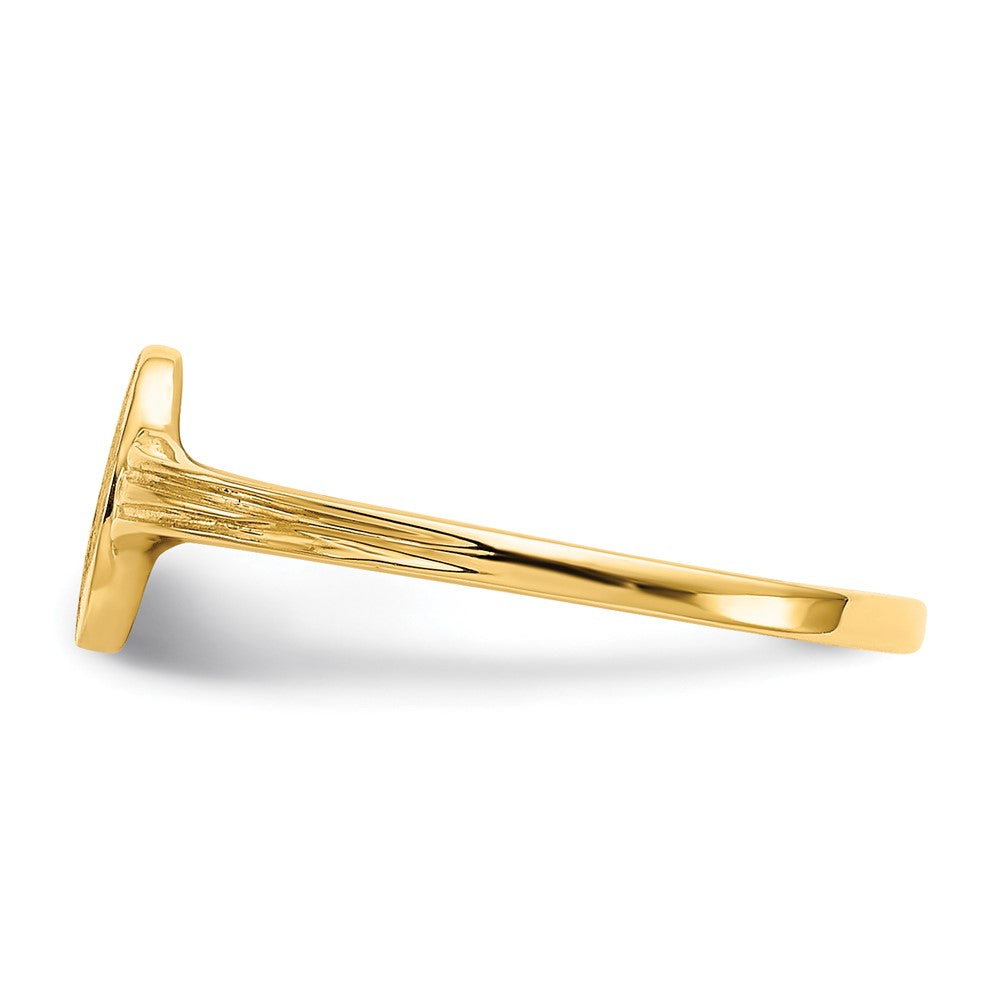 14K Gelbgold Siegelring