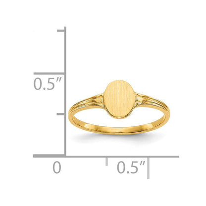 14K Gelbgold Siegelring