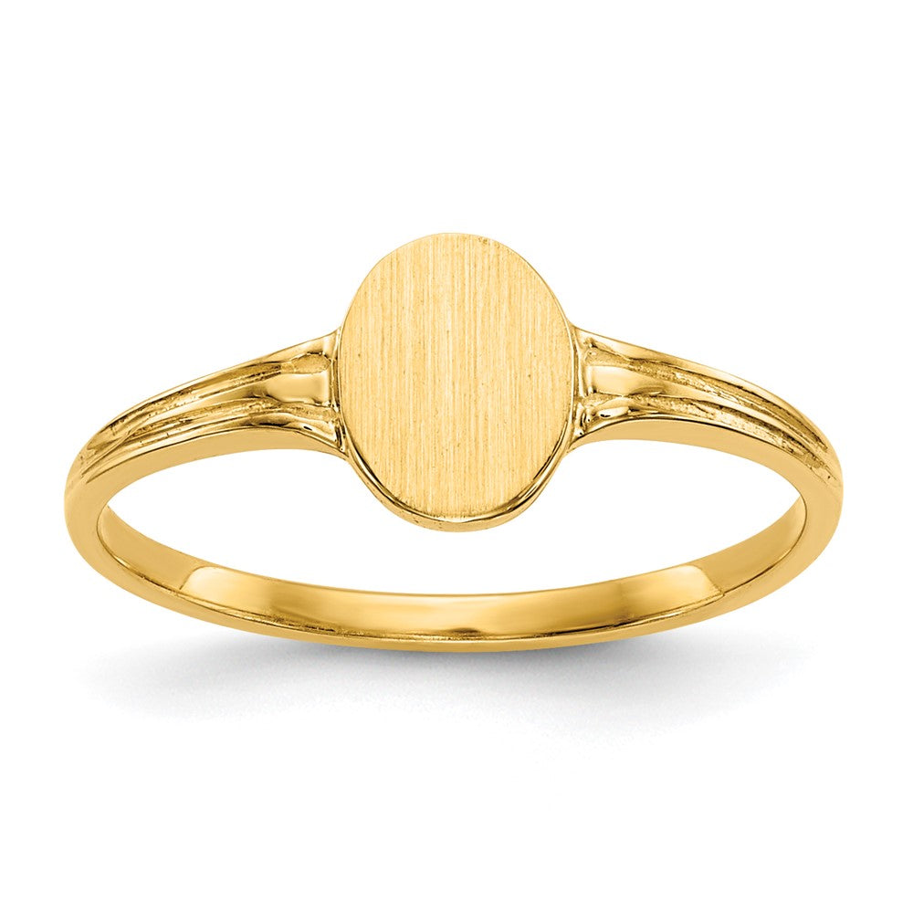 14K Gelbgold Siegelring