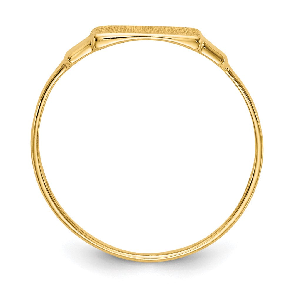 14K Gelbgold Siegelring