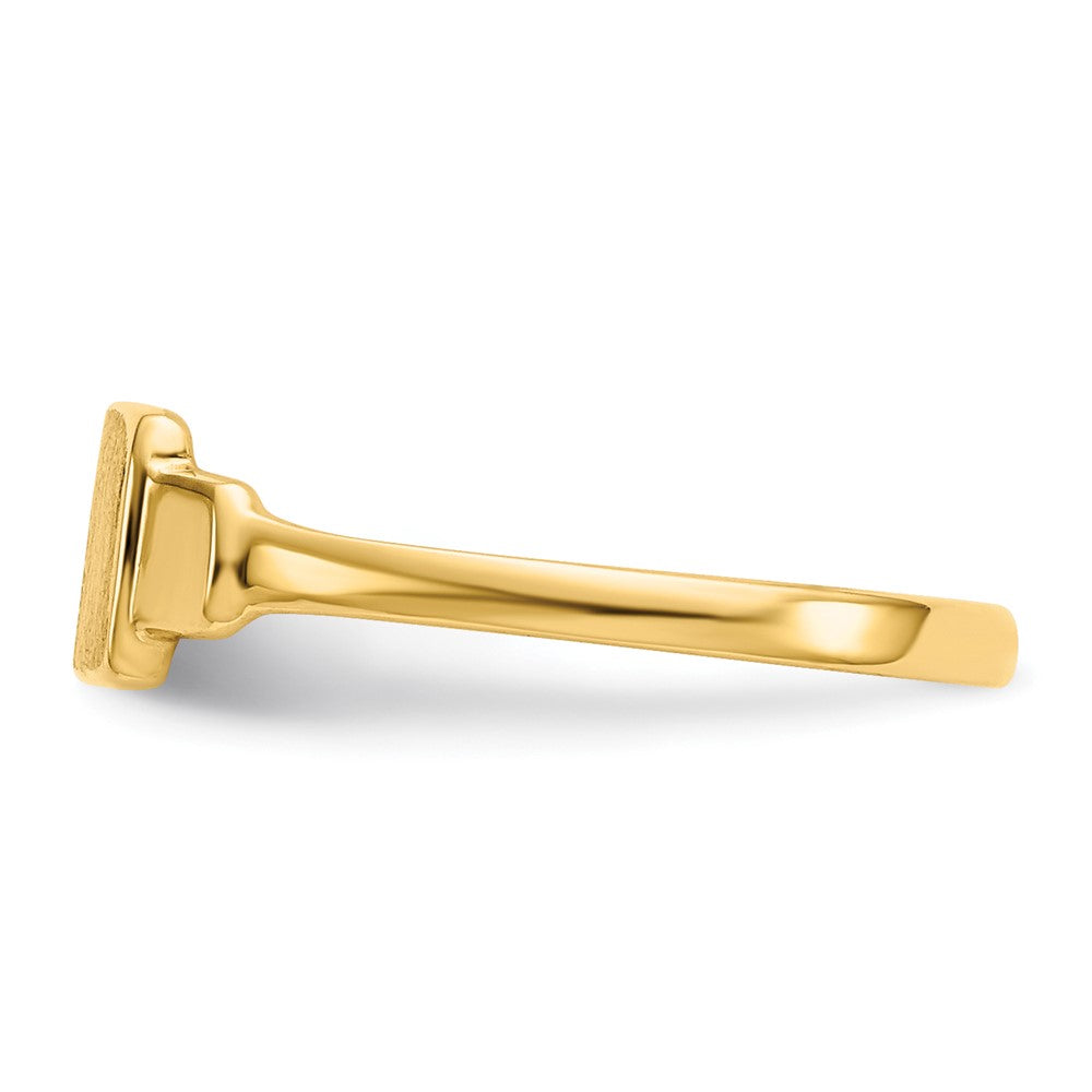 14K Gelbgold Siegelring