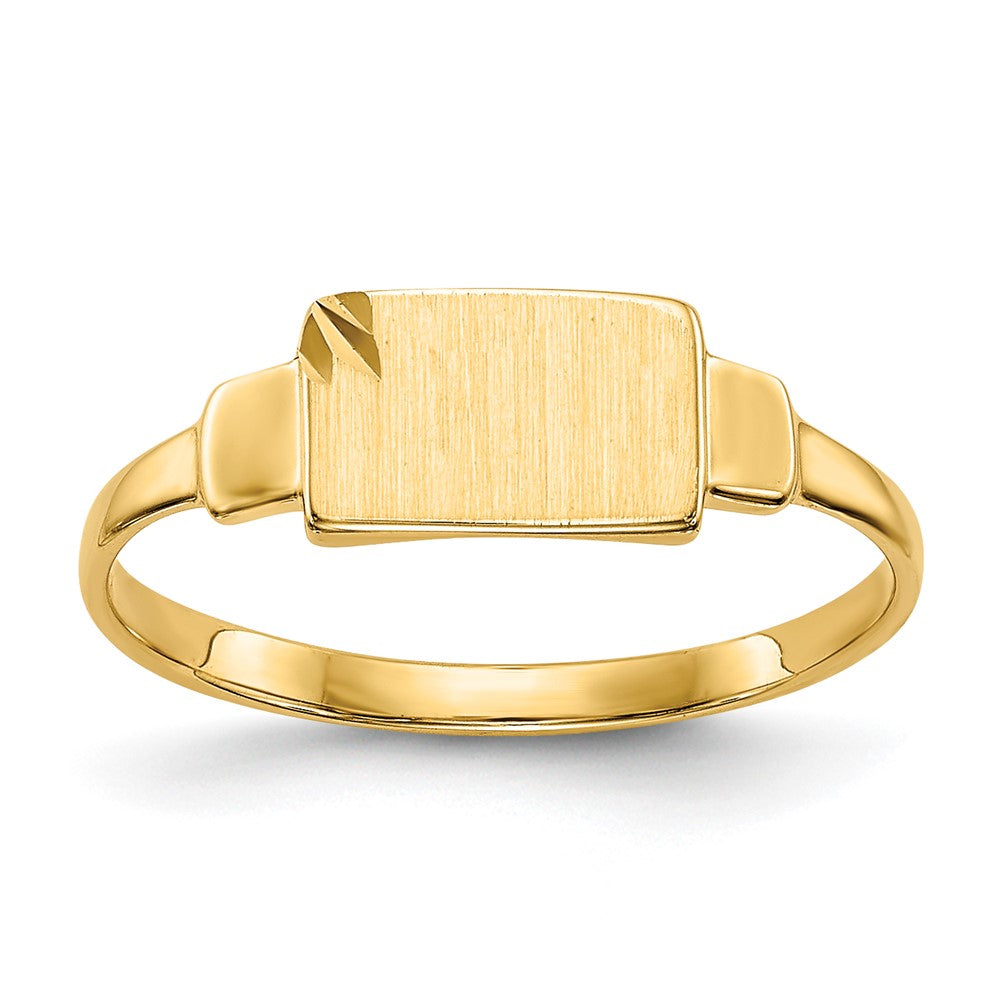 14K Gelbgold Siegelring