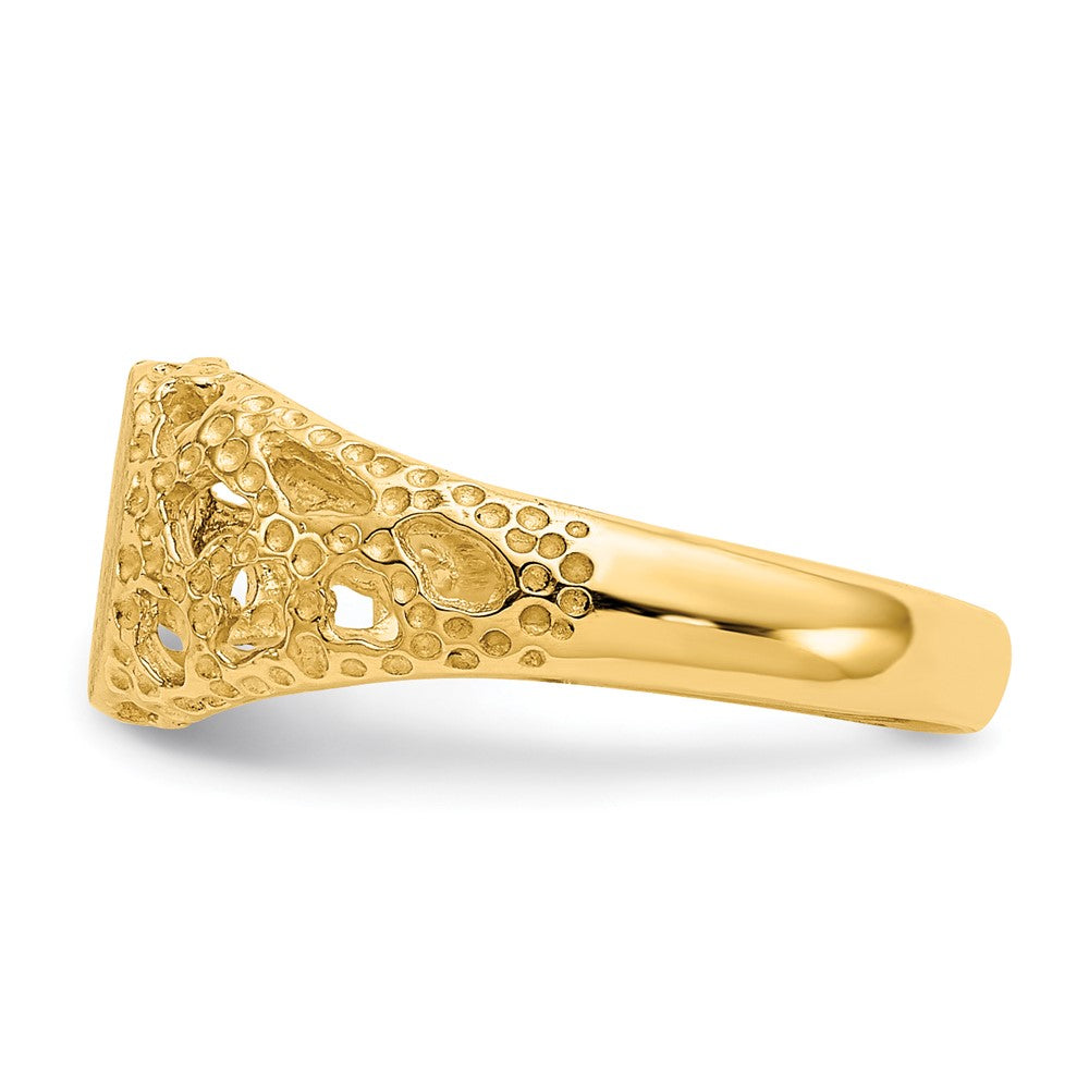 14K Gelbgold Siegelring