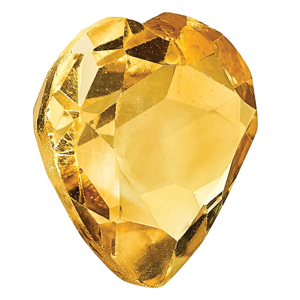 Edelstein Citrin Aa Qualität 5mm Herz
