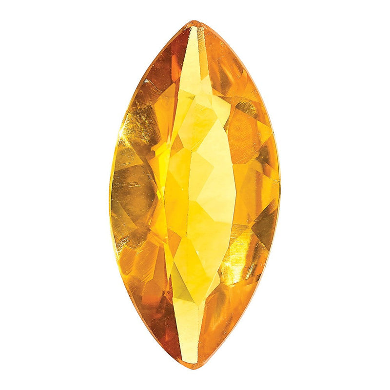 Edelstein Citrin Aa Qualität 7x3.5mm Marquise