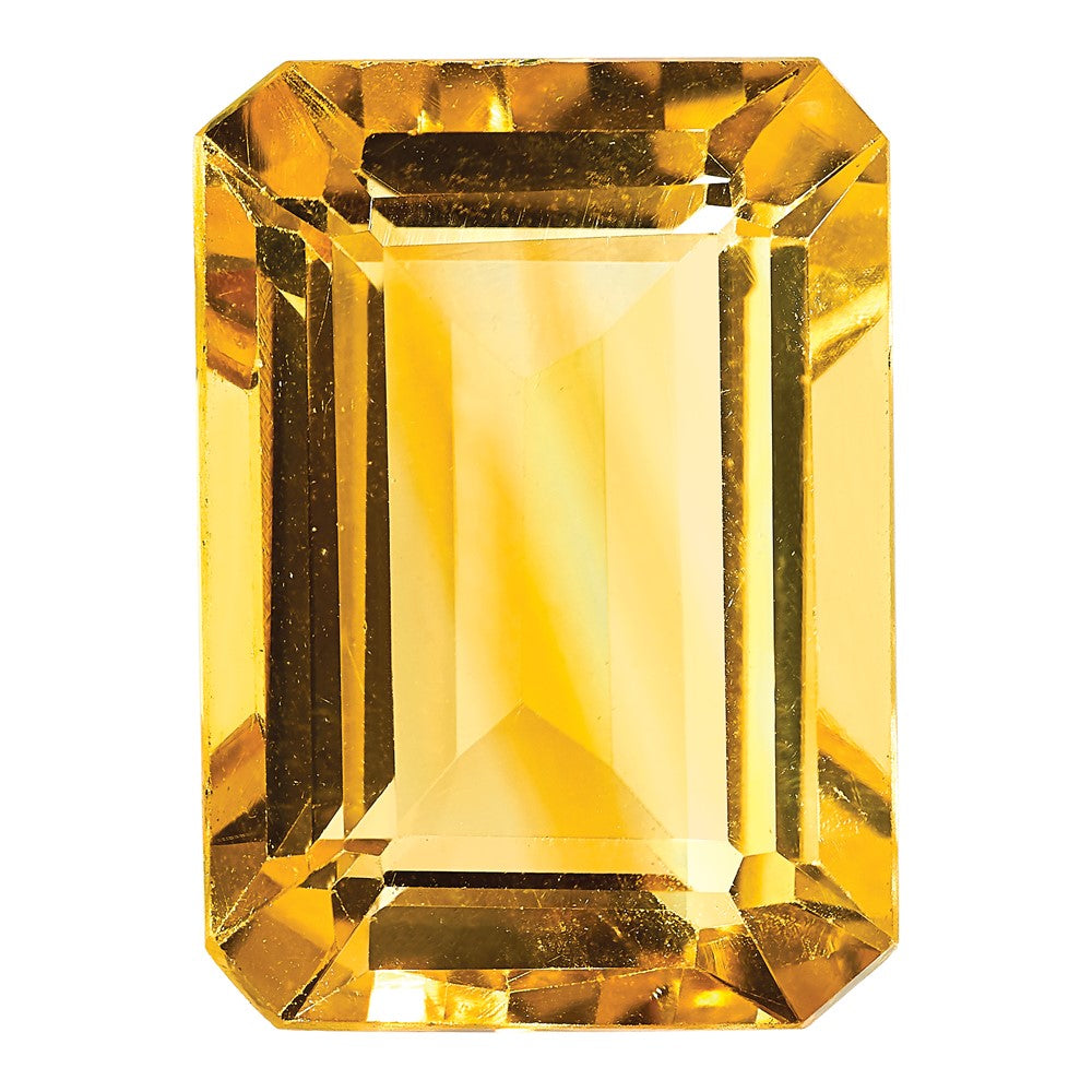 Edelstein Citrin Aa Qualität 5x3mm Smaragdschliff
