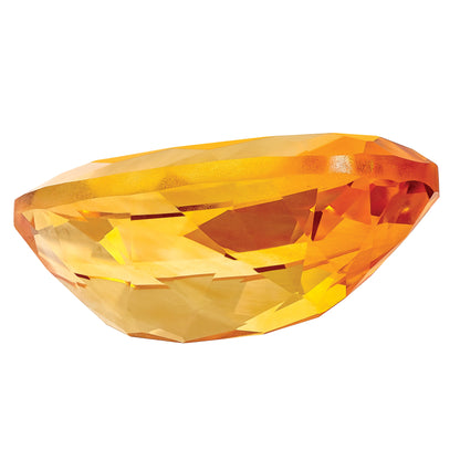 Edelstein Citrin A Qualität 20x10mm Oval