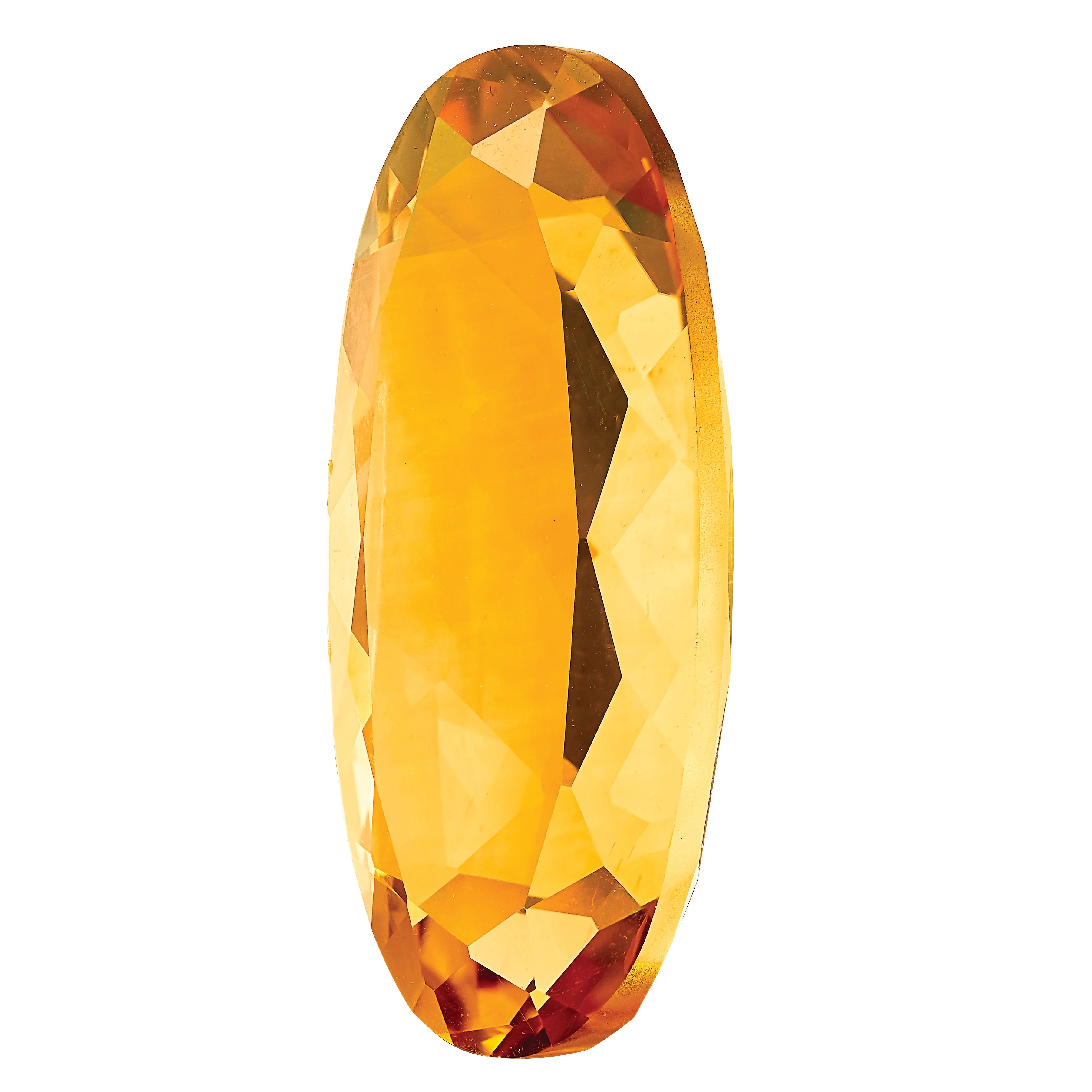 Edelstein Citrin A Qualität 20x10mm Oval