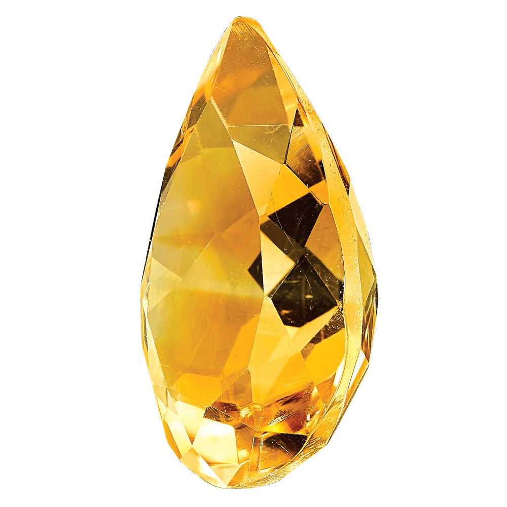 Edelstein Citrin Aa Qualität 7x5mm Tropfen