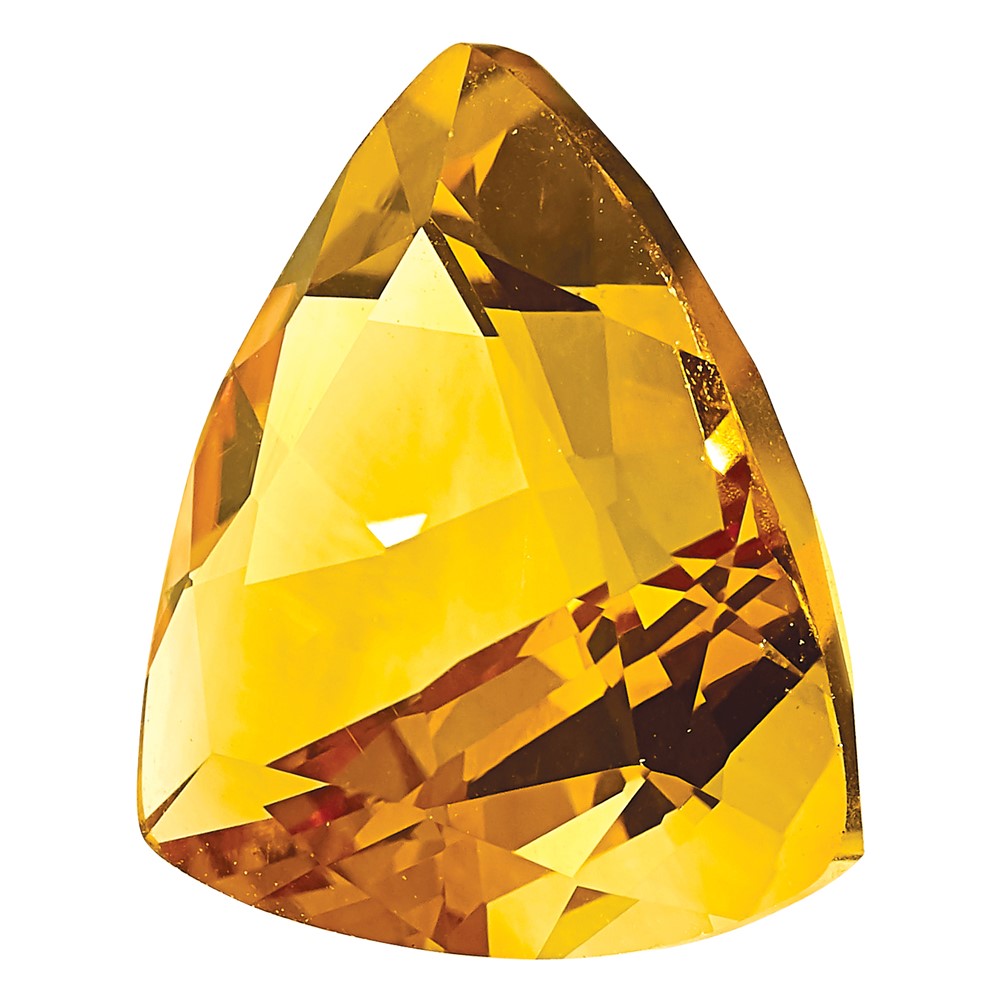 Edelstein Citrin Aa Qualität 6mm Trillant
