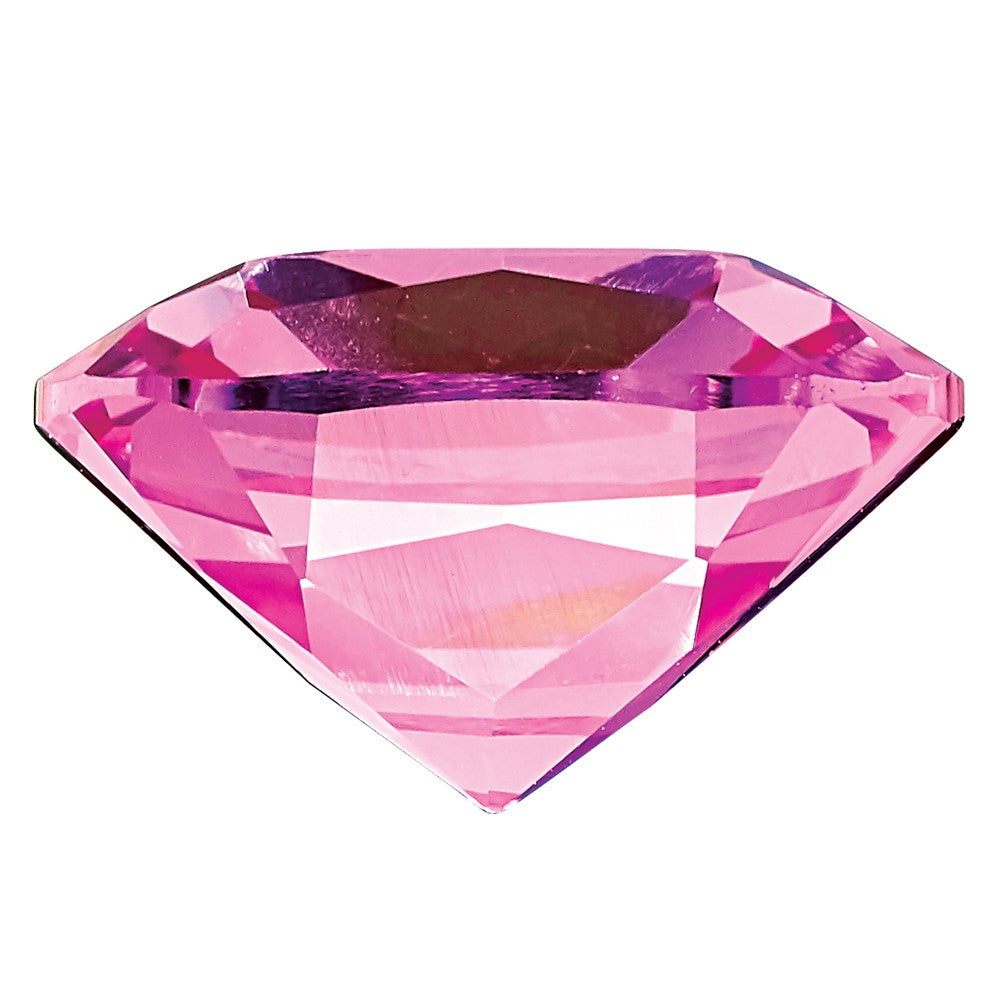 Edelstein Erzeugt Rosa Saphir 5mm Antik Kissen