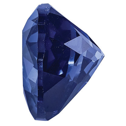 Edelstein Erzeugt Blau Saphir 8mm Herz