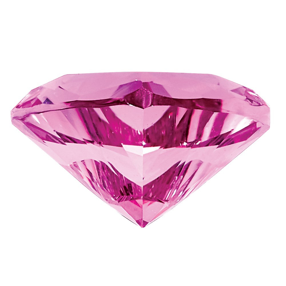 Edelstein Erzeugt Rosa Saphir 5mm Herz