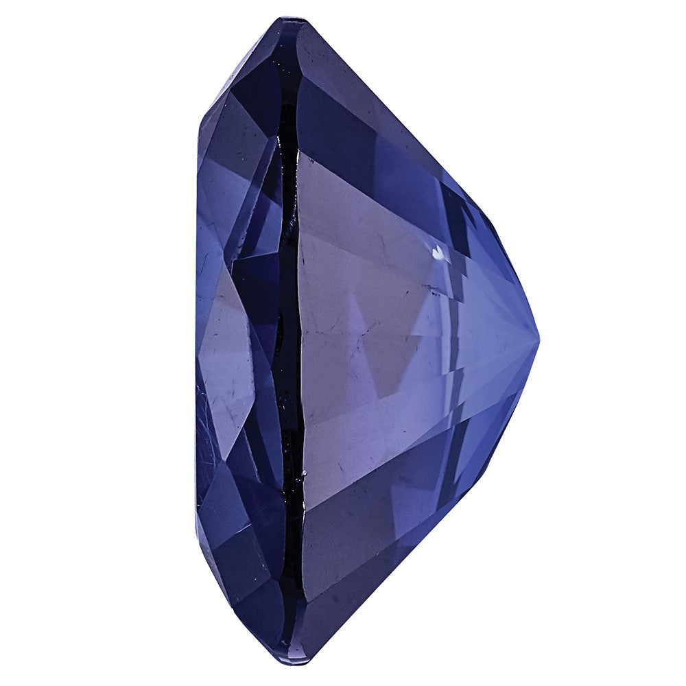 Edelstein Erzeugt Blau Saphir 9x7mm Oval