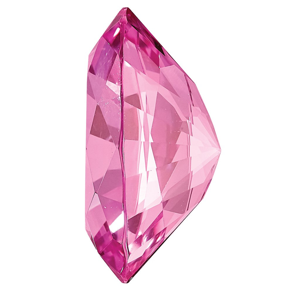 Edelstein Erzeugt Rosa Saphir 5x3mm Oval