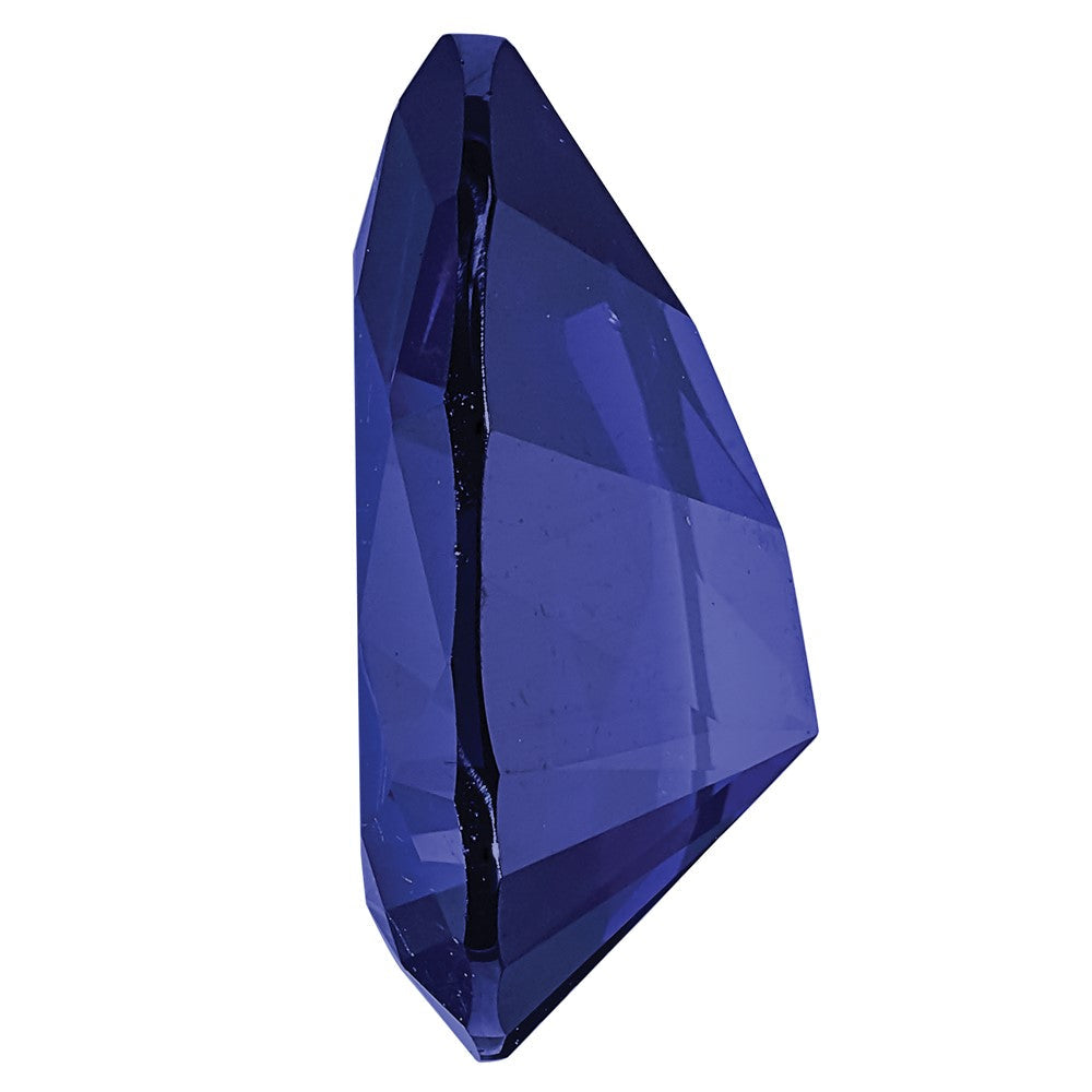 Edelstein Erzeugt Blau Saphir 8x5mm Tropfen