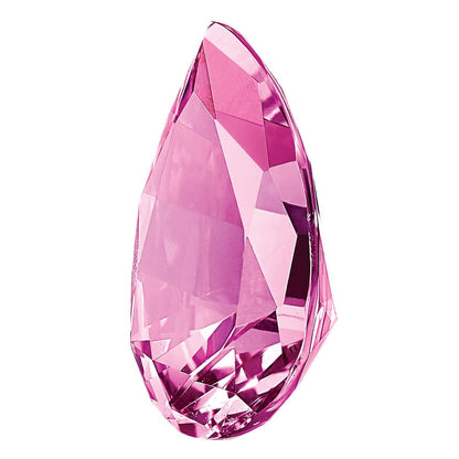 Edelstein Erzeugt Rosa Saphir 5x3mm Tropfen