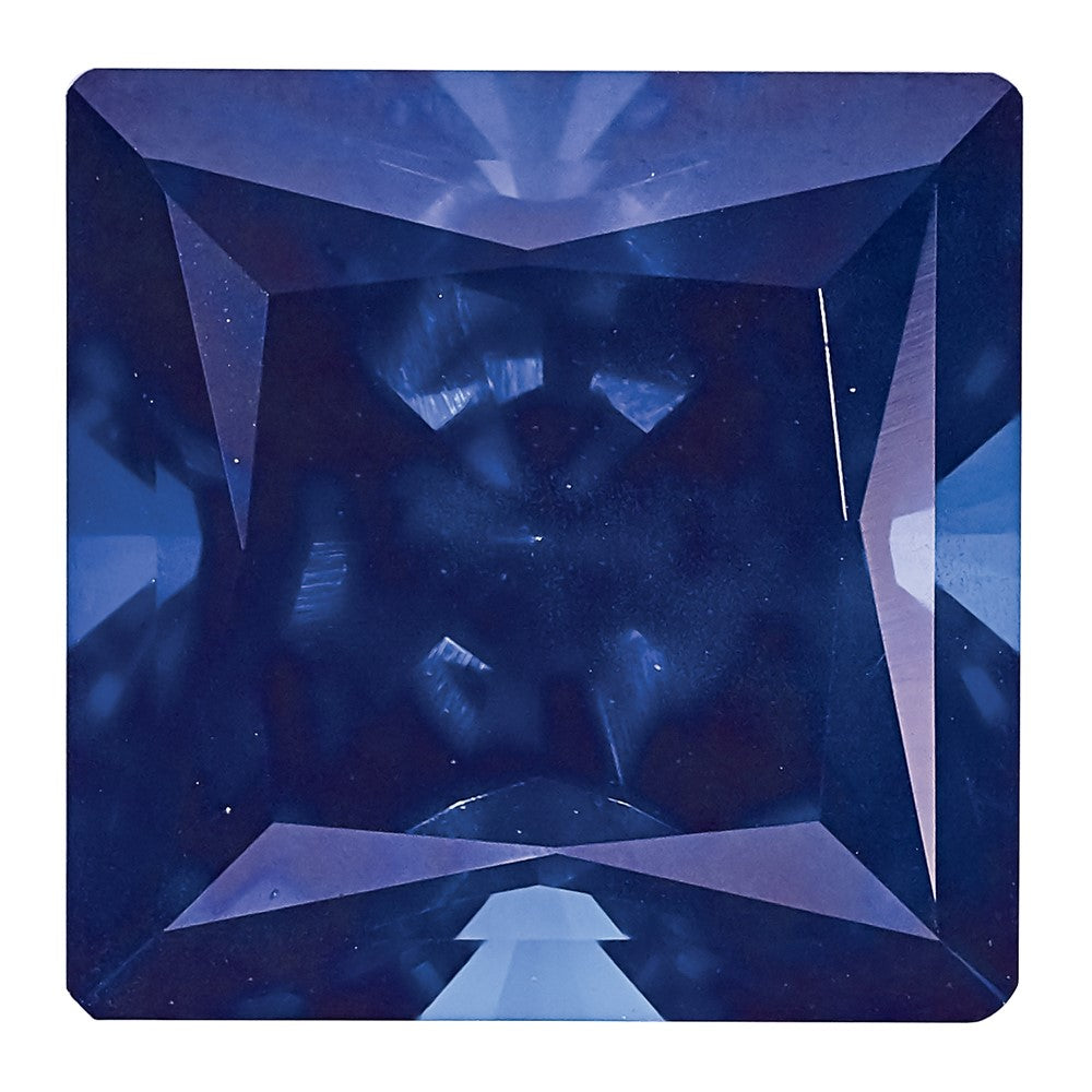 Edelstein Erzeugt Blau Saphir 7mm Princess