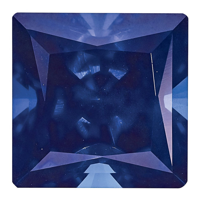 Edelstein Erzeugt Blau Saphir 6mm Princess