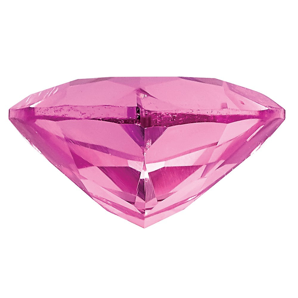 Edelstein Erzeugt Rosa Saphir 6mm Trillant