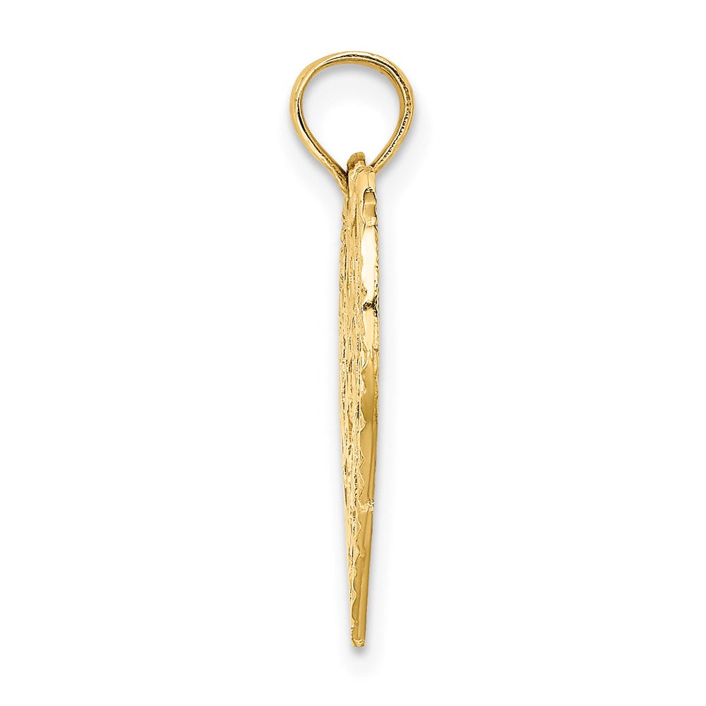 14K Gelbgold Massiv HAPPY BIRTHDAY Herz-Charm