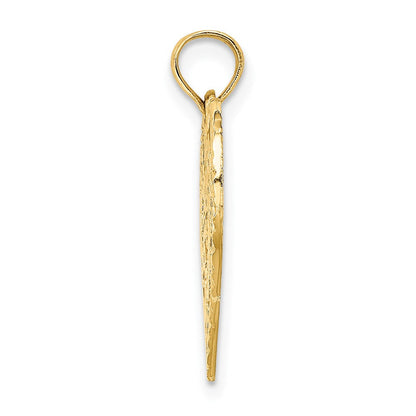 14K Gelbgold Massiv HAPPY BIRTHDAY Herz-Charm