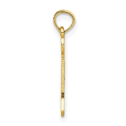 14K Gelbgold Massiv Washington State Anhänger