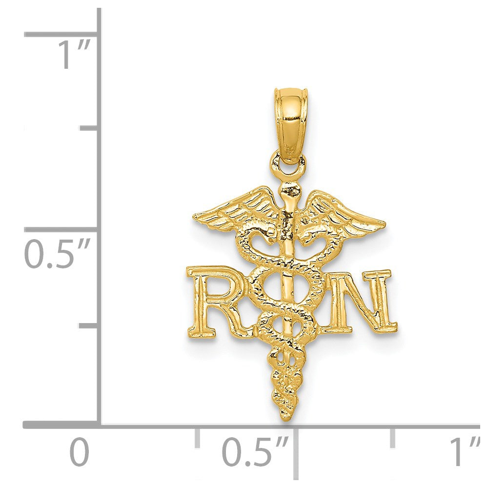 14K Gelbgold Poliert R.n. Anhänger