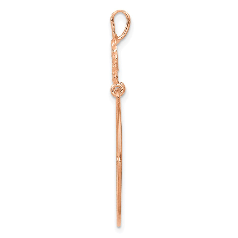 14K Roségold Poliert 5-heart Charm Halter