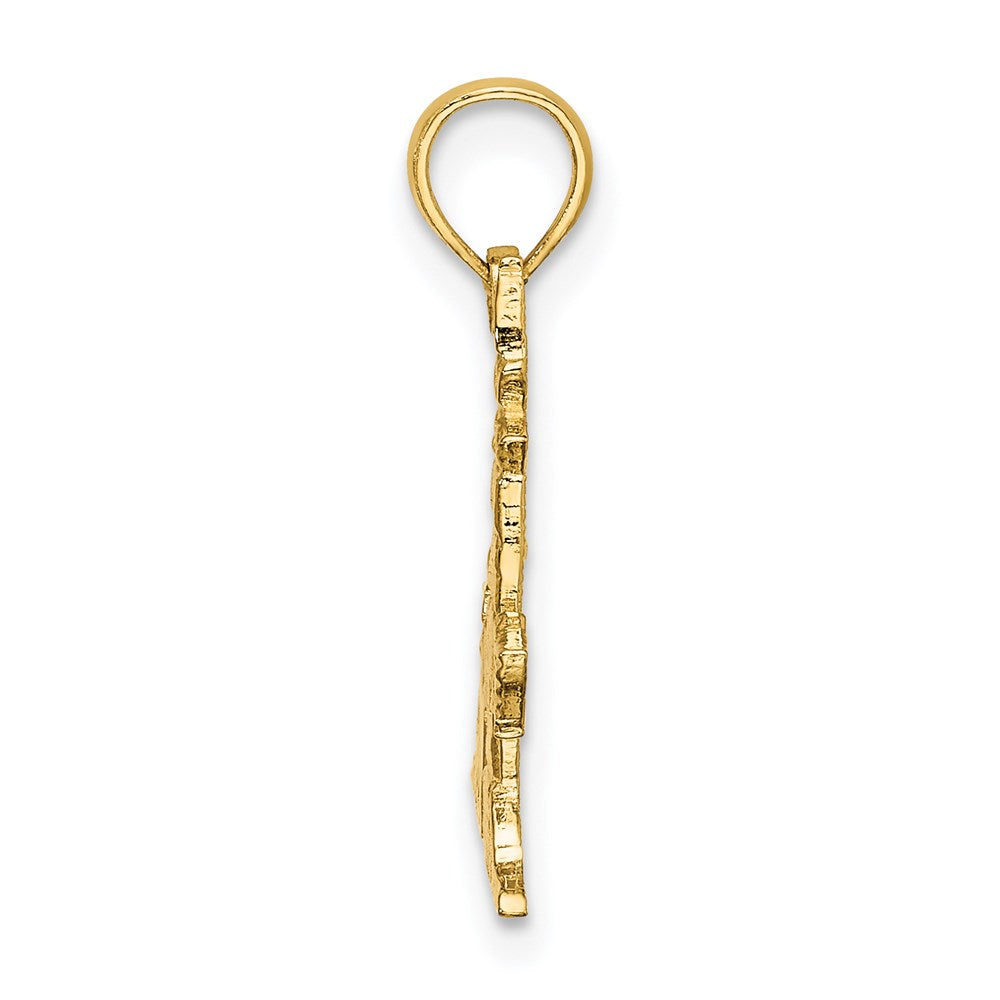 14K Gelbgold Leuchtturm Charm