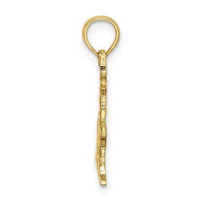 14K Gelbgold Leuchtturm Charm