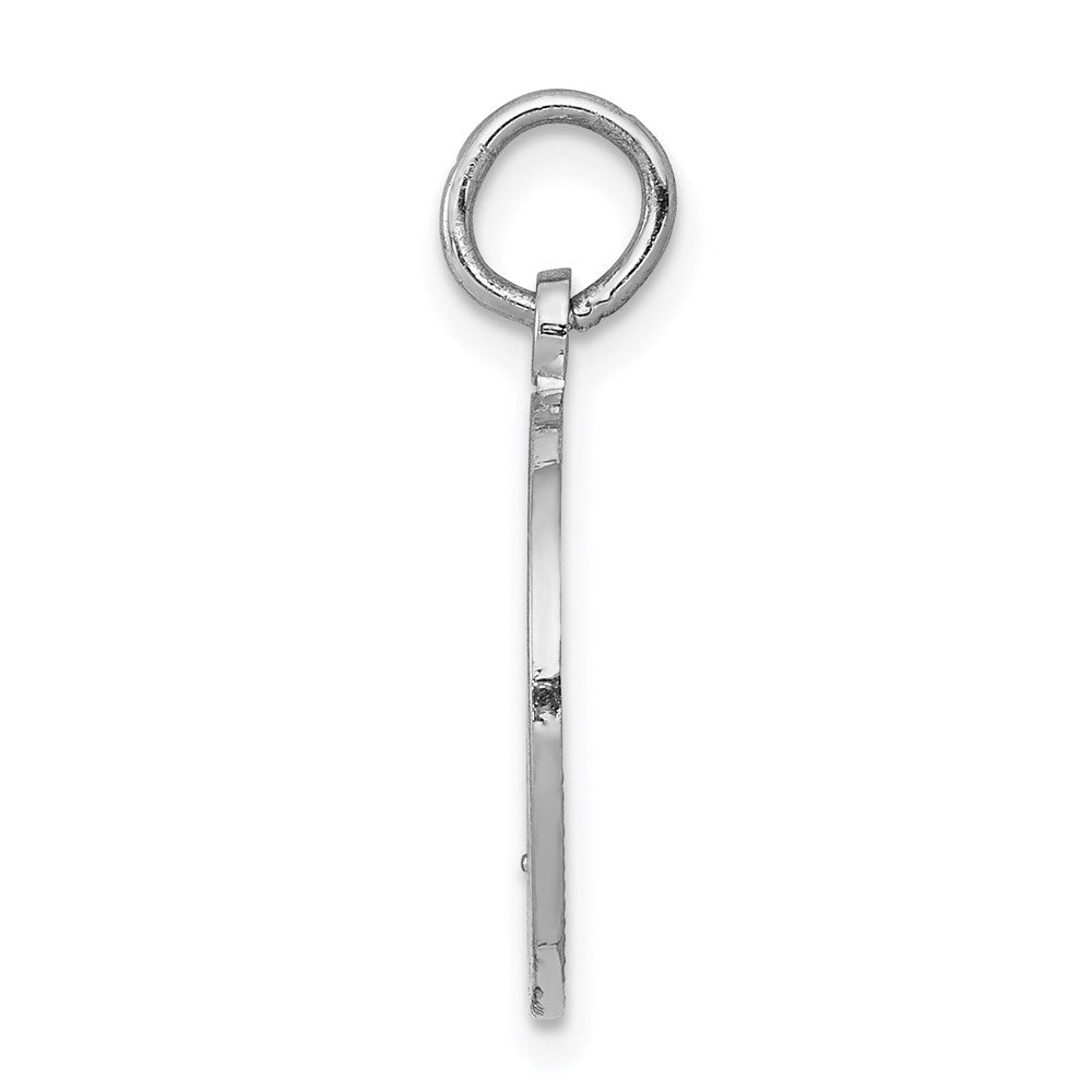14K Weißgold Kommunion-Charm