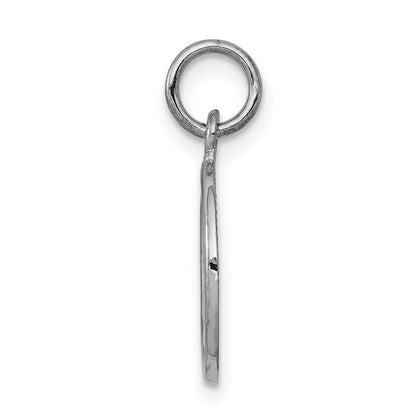 14K Weißgold Poliert Engel Charm