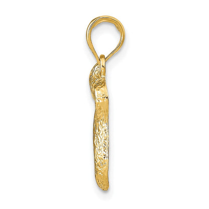 14K Gelbgold Chai-Anhänger