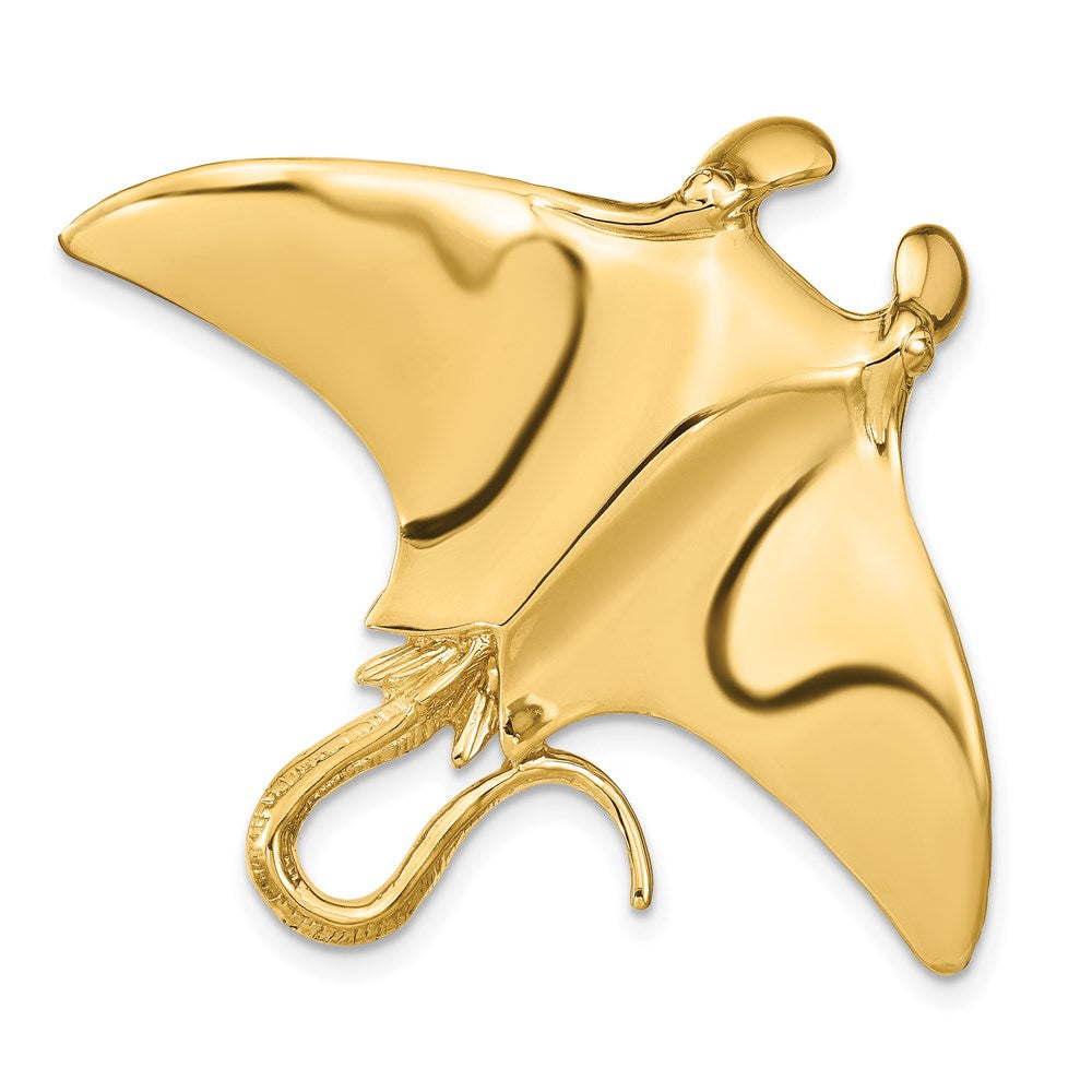 14K Gelbgold Manta Ray Anhänger