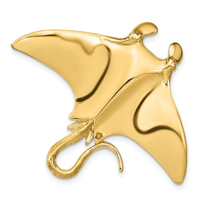 14K Gelbgold Manta Ray Anhänger