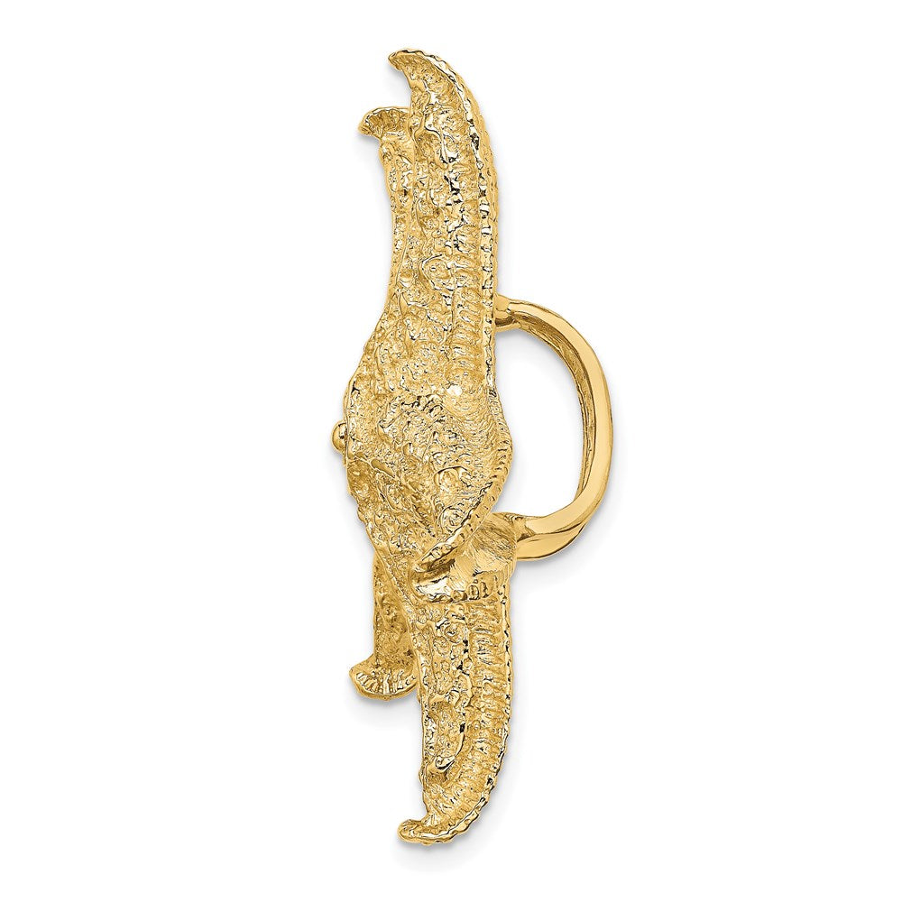 14K Gelbgold Seestern Anhänger