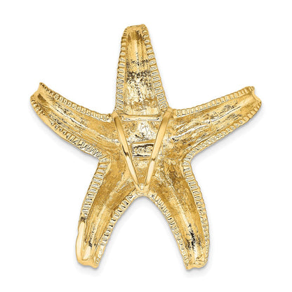 14K Gelbgold Seestern Anhänger