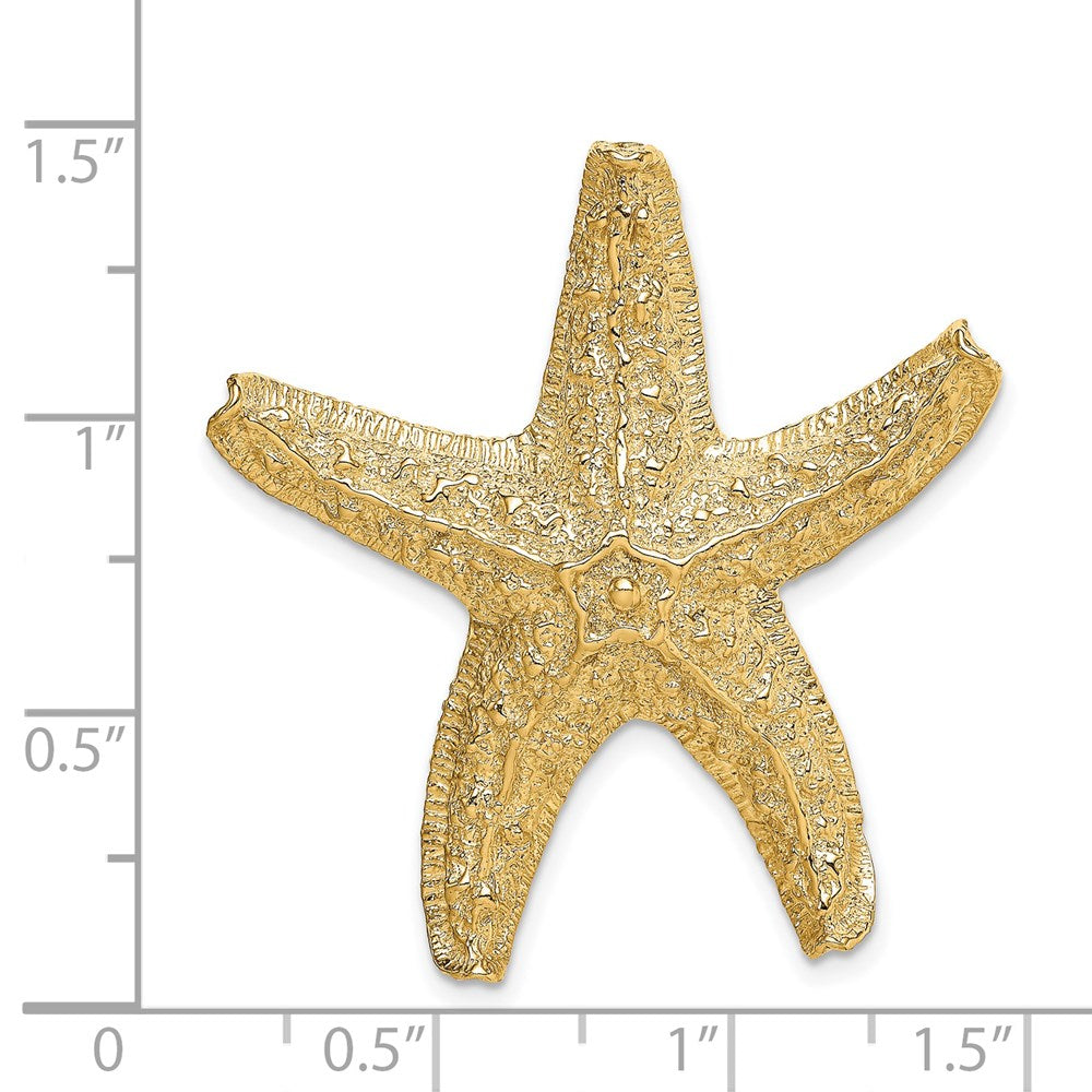 14K Gelbgold Seestern Anhänger